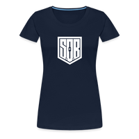 SPOD Frauen Premium T-Shirt Navy / S SISTERS OF BATTERY - SOB - Women’s Premium T-Shirt E-Bike-Community