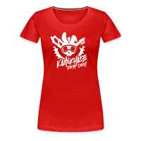 SPOD Frauen Premium T-Shirt Rot / S Kamikhase - Frauen Premium T-Shirt E-Bike-Community