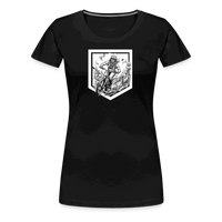 SPOD Frauen Premium T-Shirt Schwarz / S Sisters of Battery - SoB - Frauen Premium T-Shirt E-Bike-Community