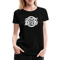 SPOD Frauen Premium T-Shirt Schwarz / S SISTERS OF BATTERY - Women’s Premium T-Shirt E-Bike-Community