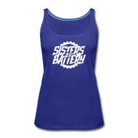 SPOD Frauen Premium Tank Top Königsblau / S Sister of Battery OG Logo - Frauen Premium Tank Top E-Bike-Community