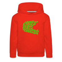 SPOD Kinder Premium Hoodie Rot / 98/104 (3-4 Jahre) Sons Fullface Kids - Kinder Premium Hoodie E-Bike-Community