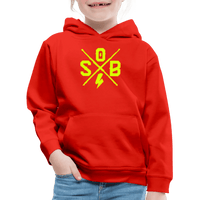 SPOD Kinder Premium Hoodie SoB Cross Kids Premium Hoodie E-Bike-Community