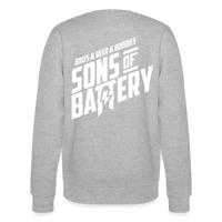 SPOD Männer Bio-Sweatshirt von Stanley & Stella Grau meliert / S 3B - Backprint Bio-Sweatshirt  ST/ST E-Bike-Community