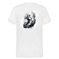 SPOD Männer Gildan Heavy T-Shirt Brust / Rücken - Enduro Signature - Heavy Shirt E-Bike-Community