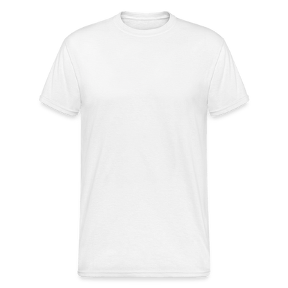 SPOD Männer Gildan Heavy T-Shirt weiß / S Brust / Rücken - Enduro Signature - Heavy Shirt E-Bike-Community