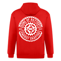SPOD Männer Heavyweight Kapuzenjacke Rot / S OG - Männer Heavyweight Kapuzenjacke E-Bike-Community