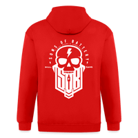 SPOD Männer Heavyweight Kapuzenjacke Rot / S SoB Skullhead Männer 5XL Kapuzenjacke E-Bike-Community