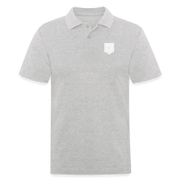 SPOD Männer Poloshirt Grau meliert / S SOB ROUGH 2 Seiten - Männer Poloshirt E-Bike-Community