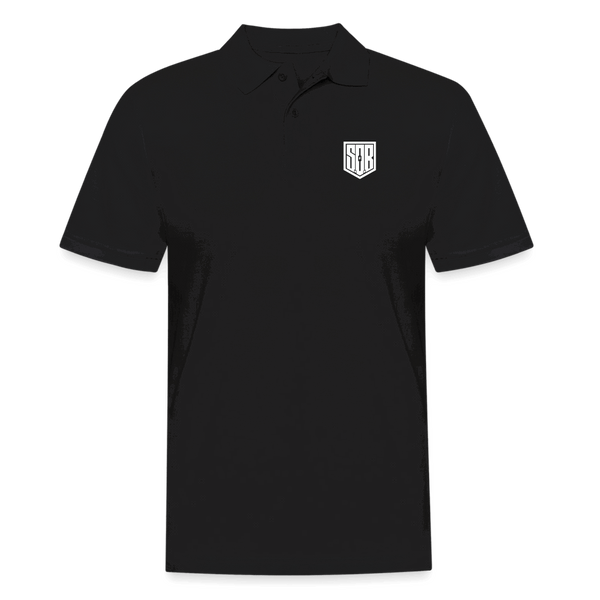 SPOD Männer Poloshirt Schwarz / S SOB ROUGH 2 Seiten - Männer Poloshirt E-Bike-Community