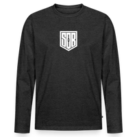 SPOD Männer Premium Bio Langarmshirt Anthrazit meliert / S SoB  Premium Langarmshirt E-Bike-Community