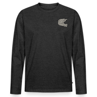 SPOD Männer Premium Bio Langarmshirt Anthrazit meliert / S Sons Spezial Edition - Männer Premium Langarmshirt E-Bike-Community