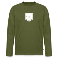 SPOD Männer Premium Bio Langarmshirt Khaki / S SoB  Premium Langarmshirt E-Bike-Community