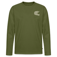 SPOD Männer Premium Bio Langarmshirt Khaki / S Sons Spezial Edition - Männer Premium Langarmshirt E-Bike-Community