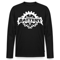SPOD Männer Premium Bio Langarmshirt Schwarz / S Rough Skull (DTG) Premium Langarmshirt E-Bike-Community