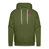 SPOD Männer Premium Hoodie 2 Seiten Cross / Sons OG Neonpink - Kapuzen Sweater E-Bike-Community