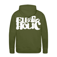SPOD Männer Premium Hoodie 60s Electroholic - Flock - Men’s Premium Hoodie E-Bike-Community