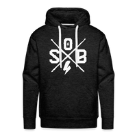 SPOD Männer Premium Hoodie Anthrazit / S Cross Premium Hoodie E-Bike-Community