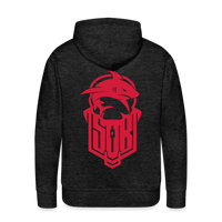 SPOD Männer Premium Hoodie Anthrazit / S Hai Bike - Redline - Premium Hoodie E-Bike-Community