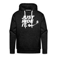 SPOD Männer Premium Hoodie Anthrazit / S Just Ride it - Men’s Premium Hoodie E-Bike-Community