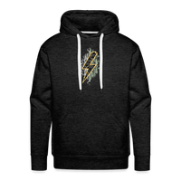 SPOD Männer Premium Hoodie Anthrazit / S Shred or Alive - Front / Back Men’s Premium Hoodie E-Bike-Community