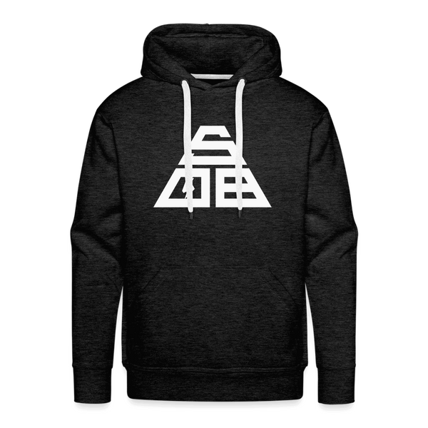 SPOD Männer Premium Hoodie Anthrazit / S Triangle - Men’s Premium Hoodie E-Bike-Community