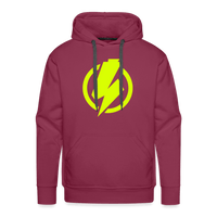 SPOD Männer Premium Hoodie Bordeaux / S Lightning - Männer Premium Hoodie E-Bike-Community