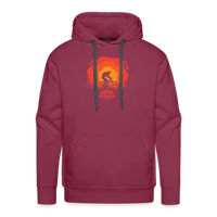 SPOD Männer Premium Hoodie Bordeaux / S LOSE THE PATH - CREATE YOUR OWN ADVENTURE! Premium Hoodie E-Bike-Community