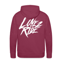 SPOD Männer Premium Hoodie Bordeaux / S Love 2 Ride / ❤️ Men’s Premium Hoodie E-Bike-Community