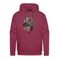 SPOD Männer Premium Hoodie Bordeaux / S Shred or Alive? 2022Men’s Premium Hoodie E-Bike-Community