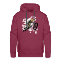 SPOD Männer Premium Hoodie Bordeaux / S Shred or Alive - Brush - Premium Hoodie E-Bike-Community