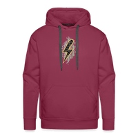 SPOD Männer Premium Hoodie Bordeaux / S Shred or Alive - Front / Back Men’s Premium Hoodie E-Bike-Community