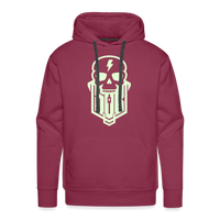 SPOD Männer Premium Hoodie Bordeaux / S Skullgang Glow in the Dark Premium Hoodie E-Bike-Community