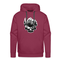 SPOD Männer Premium Hoodie Bordeaux / S Skullgang Rider - Premium Hoodie E-Bike-Community