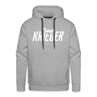 SPOD Männer Premium Hoodie Grau meliert / S Commander Krieger - Hoodie - Männer Premium Hoodie E-Bike-Community