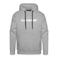 SPOD Männer Premium Hoodie Grau meliert / S Weil ich es kann! - Sons of Battery - Men’s Premium Hoodie E-Bike-Community