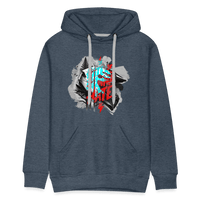 SPOD Männer Premium Hoodie Haters gonna Hate Fullface - DTF - Men’s Premium Hoodie E-Bike-Community