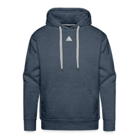SPOD Männer Premium Hoodie Jeansblau / S Collage beidseitig bedruckt - Men’s Premium Hoodie E-Bike-Community