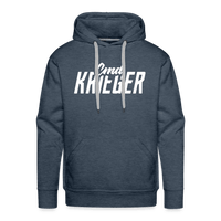 SPOD Männer Premium Hoodie Jeansblau / S Commander Krieger - Hoodie - Männer Premium Hoodie E-Bike-Community