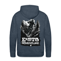SPOD Männer Premium Hoodie Jeansblau / S EMTB ADVENTURE  Men’s Premium Hoodie E-Bike-Community