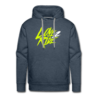 SPOD Männer Premium Hoodie Jeansblau / S Love 2 Ride - Men’s Premium Hoodie E-Bike-Community