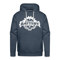 SPOD Männer Premium Hoodie Jeansblau / S Roughskull - Men’s Premium Hoodie E-Bike-Community
