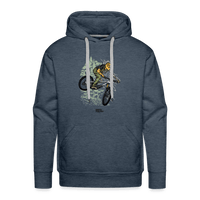 SPOD Männer Premium Hoodie Jeansblau / S Shred or Alive? 2022Men’s Premium Hoodie E-Bike-Community