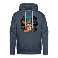 SPOD Männer Premium Hoodie Jeansblau / S Urban Rider - Men’s Premium Hoodie E-Bike-Community