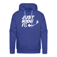 SPOD Männer Premium Hoodie Königsblau / S Just Ride it - Men’s Premium Hoodie E-Bike-Community