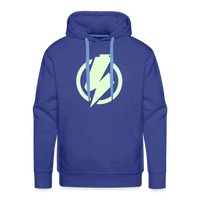 SPOD Männer Premium Hoodie Königsblau / S Lightning - Glow in the Dark - Men’s Premium Hoodie E-Bike-Community