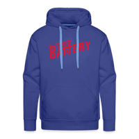 SPOD Männer Premium Hoodie Königsblau / S Oldschool - Men’s Premium Hoodie E-Bike-Community