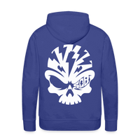 SPOD Männer Premium Hoodie Königsblau / S Skullhead - White Back - Men’s Premium Hoodie E-Bike-Community