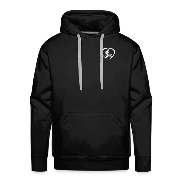 SPOD Männer Premium Hoodie Love 2 Ride / ❤️ Men’s Premium Hoodie E-Bike-Community