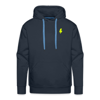 SPOD Männer Premium Hoodie Navy / S Flash - Men’s Premium Hoodie E-Bike-Community